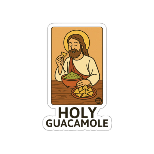 Holy Guacamole Funny Sticker Perfect for Gifts