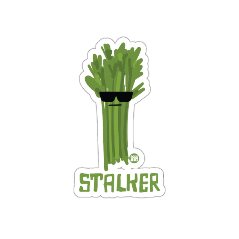 Load image into Gallery viewer, Funny Stalker Asparagus With Sunglasses Sticker
