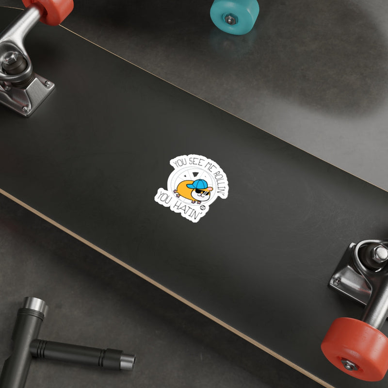 Load image into Gallery viewer, Cool Sticker Decorates Skateboard Deck for Use

