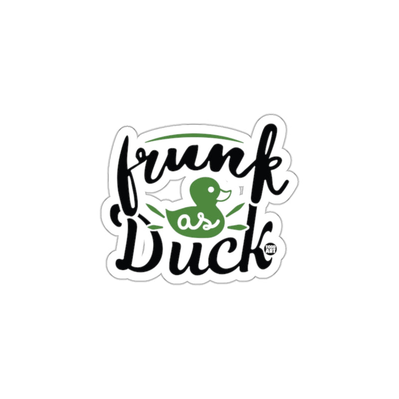 Load image into Gallery viewer, Drunk As Duck Funny Sticker for Fun and Humor
