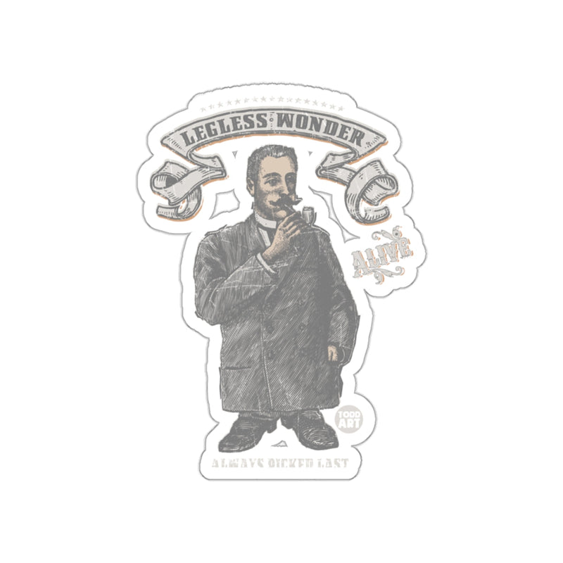 Load image into Gallery viewer, Legless Wonder Always Chewed Last Vintage Sticker
