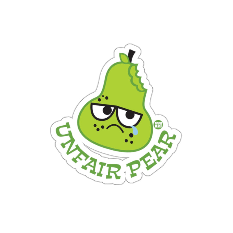 Load image into Gallery viewer, Unfair Pear Cartoon Sticker for Whimsical Decor
