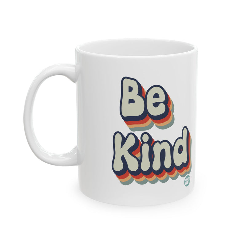 Load image into Gallery viewer, Be Kind Retro Mug, Retro Kindness Mug
