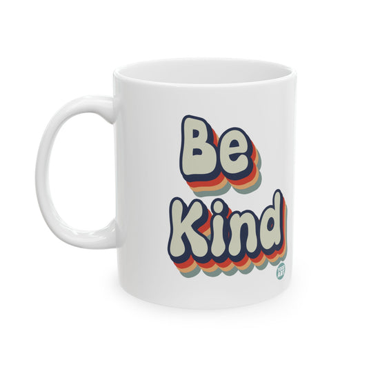 Be Kind Retro Mug, Retro Kindness Mug