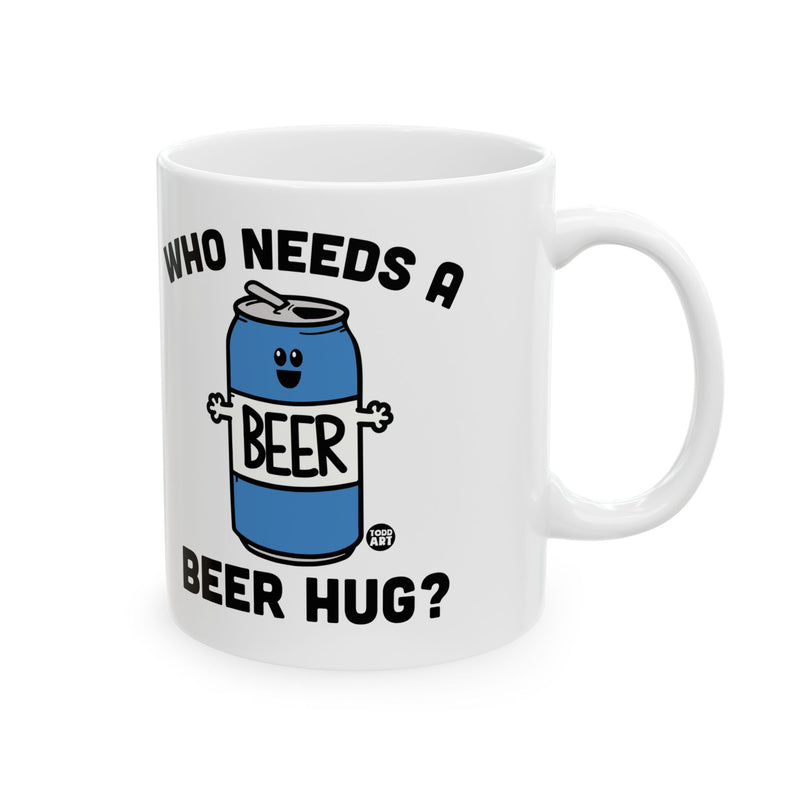 Load image into Gallery viewer, Beer Hug Mug, Funny Beer Hug Mug, Beer Lover Coffee Mug
