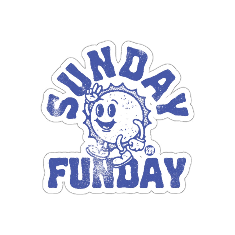 Load image into Gallery viewer, Sunday Funday Catchy Design Sticker
