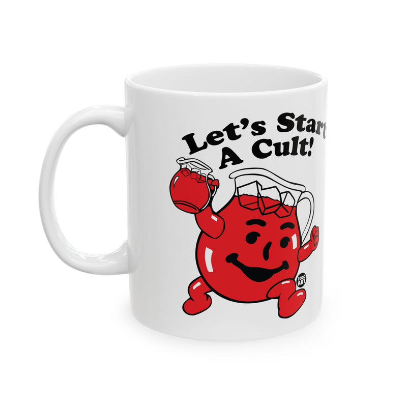 Load image into Gallery viewer, Kool Aid Start A cult Mug, Funny Mugs for Him, Sarcastic Mens Mug, Funny Coffee Mug Men
