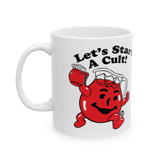 Kool Aid Start A cult Mug, Funny Mugs for Him, Sarcastic Mens Mug, Funny Coffee Mug Men