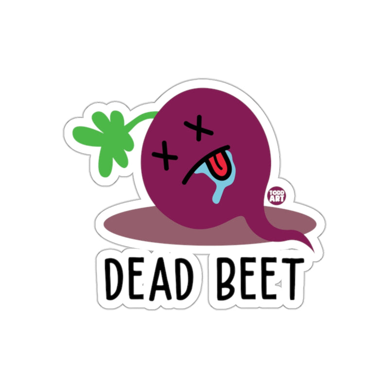 Load image into Gallery viewer, Funny Dead Beet Cartoon Design Sticker for Laptops
