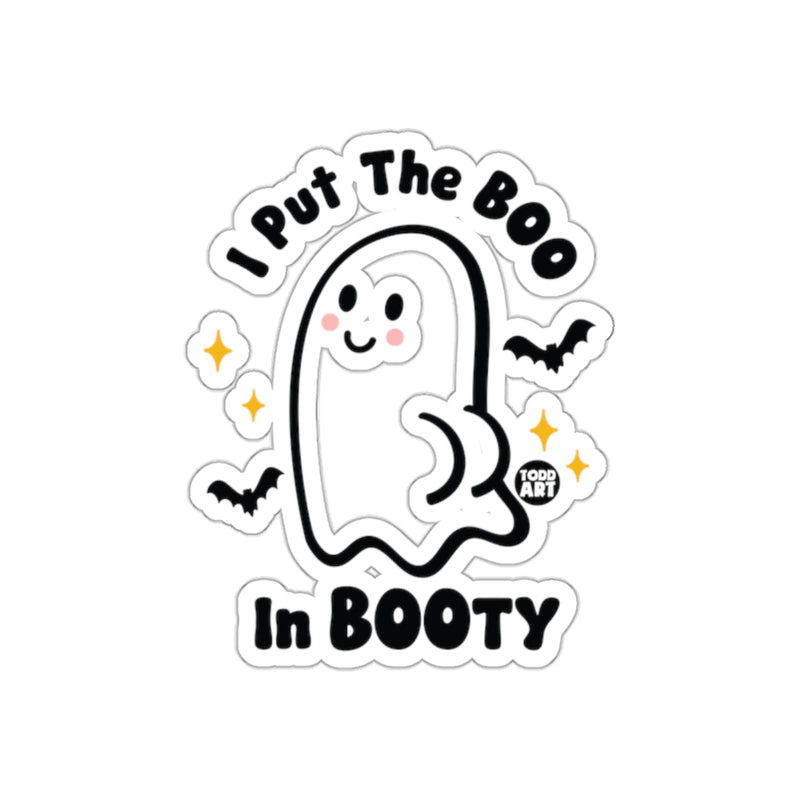 Load image into Gallery viewer, I Put The Boo In Booty Ghost Sticker Fun Product
