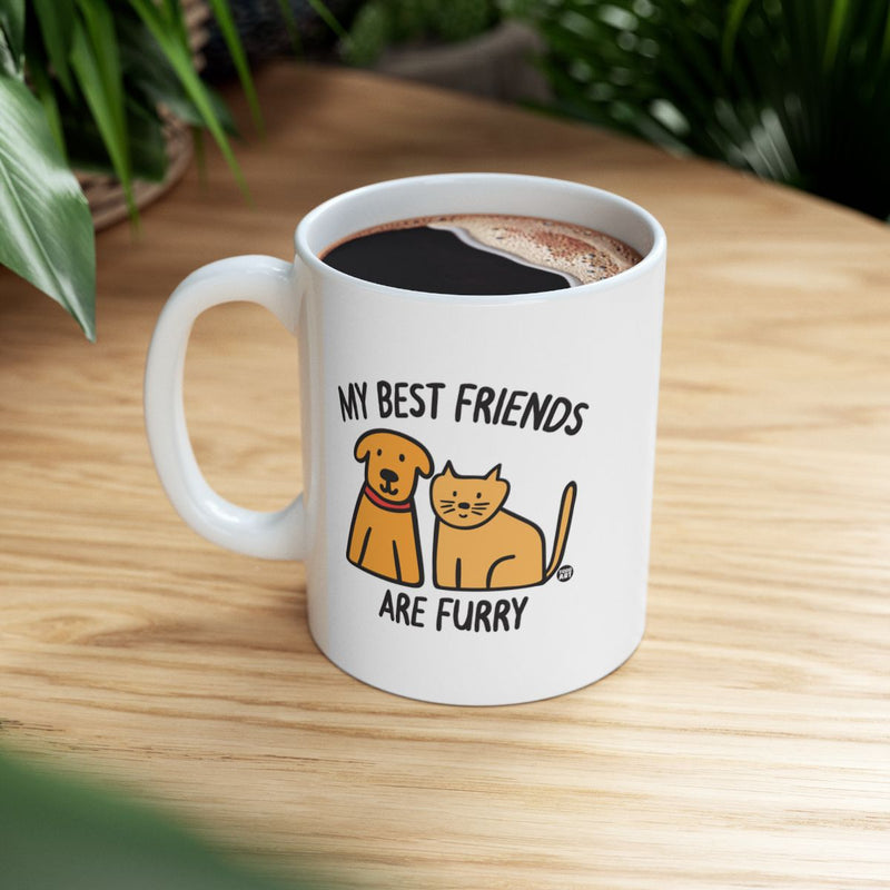 Load image into Gallery viewer, My Best Friends Are Furry Mug for Dog &amp; Cat Lovers
