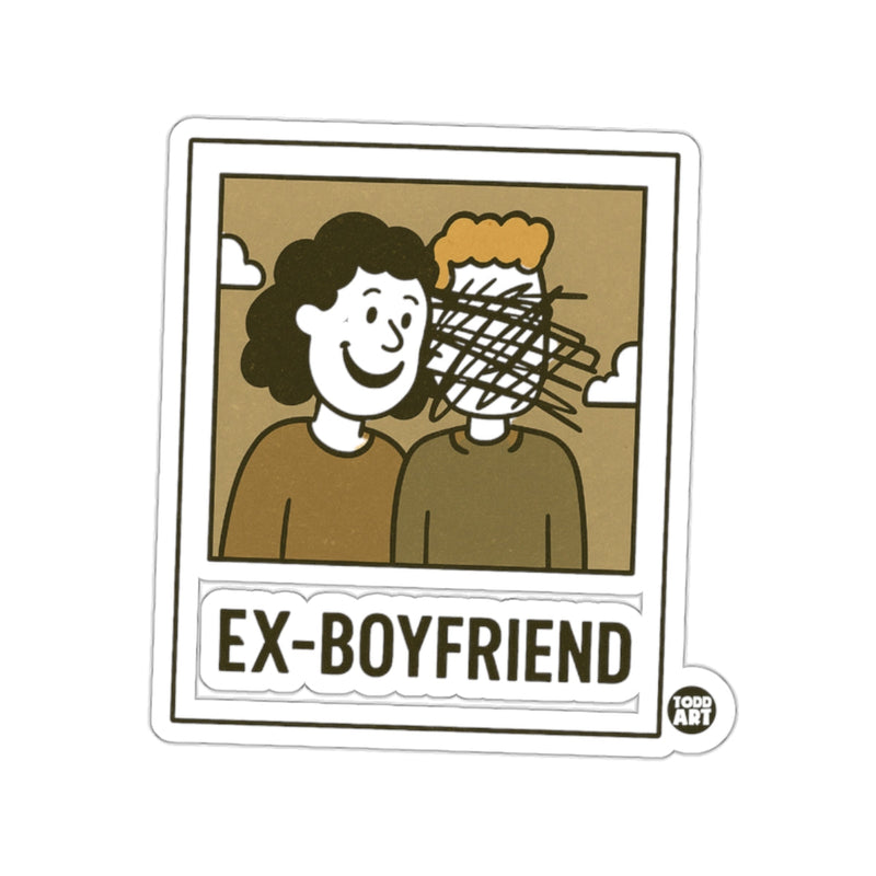 Load image into Gallery viewer, Ex-Boyfriend Cartoon Design Sticker for Fun Gift
