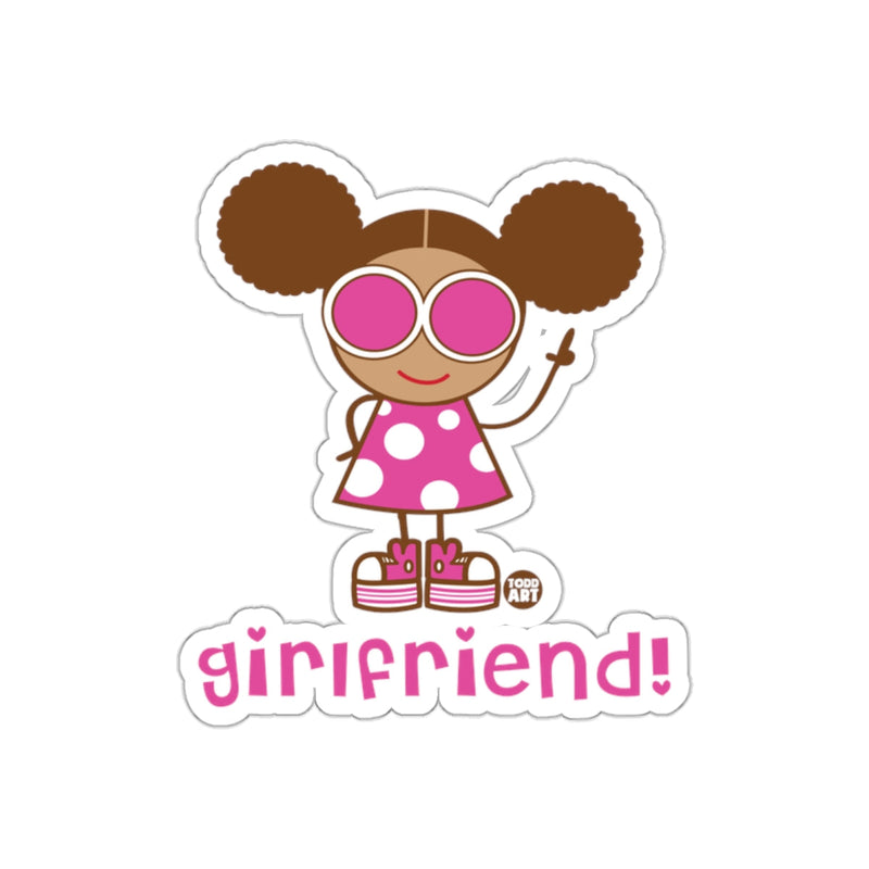 Load image into Gallery viewer, Cute Cartoon Girlfriend Design Perfect Gift Sticker
