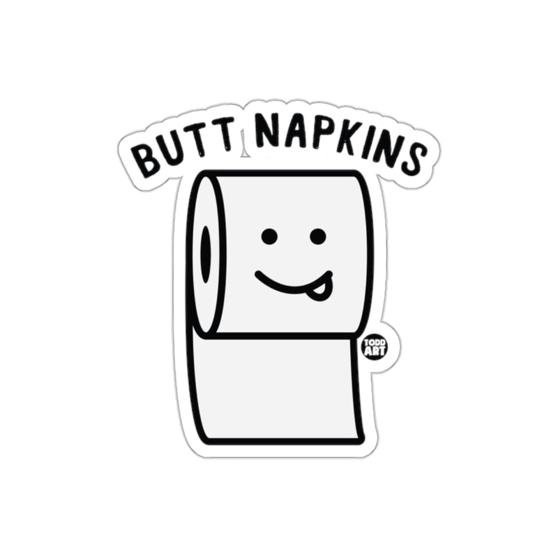 Load image into Gallery viewer, Butt Napkins with Tongue Out Funny Toilet Paper sticker

