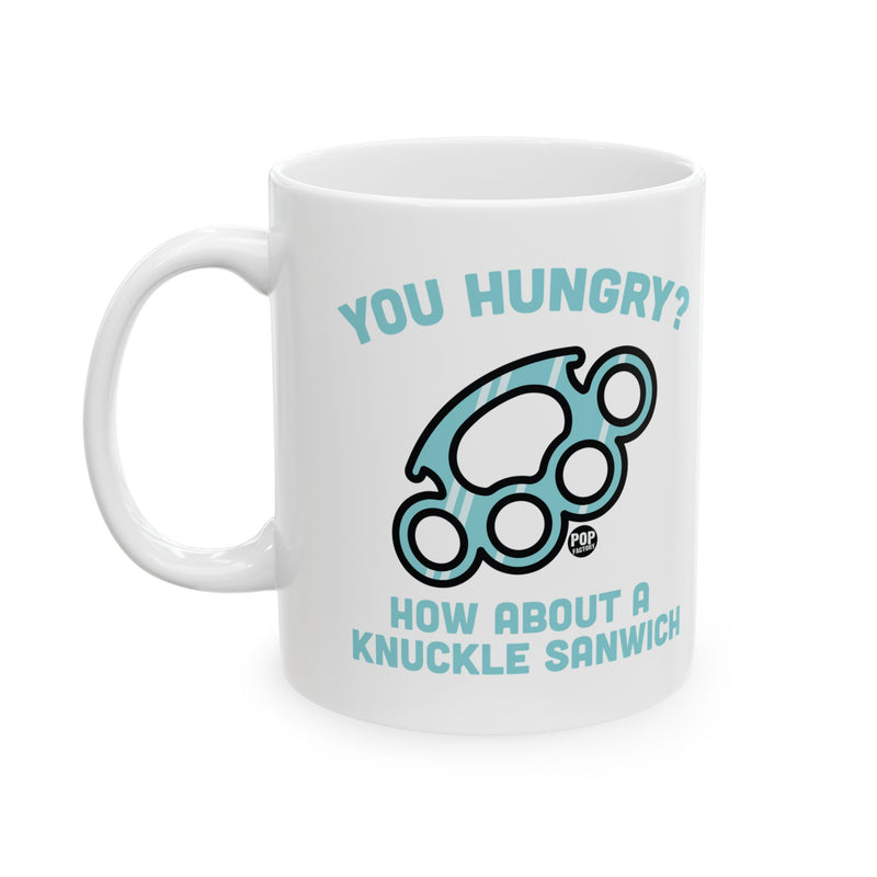 Load image into Gallery viewer, Hungry Knuckle Sandwich Mug
