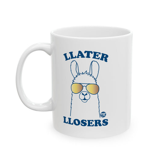 Llater Llosers Llama Mug