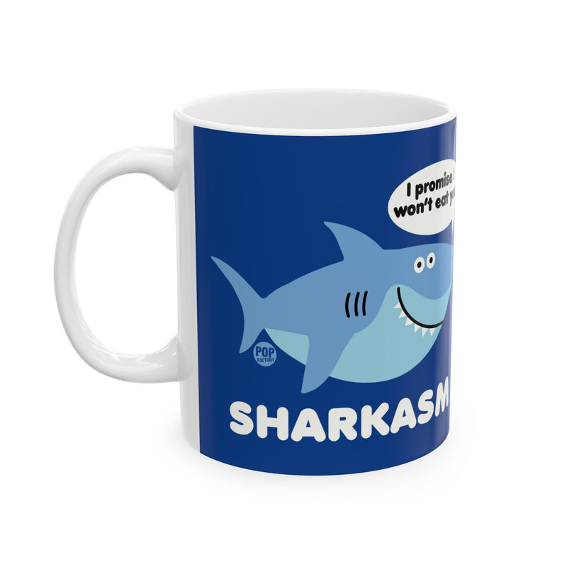 Load image into Gallery viewer, Sharkasm Mug
