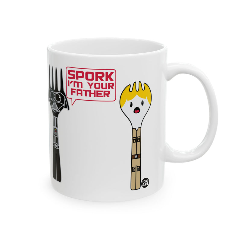 Load image into Gallery viewer, Spork I&#39;m Your Father Mug, Dad Mugs, Father&#39;s Day Gifts Mug, Funny Star Wars Mug Dad
