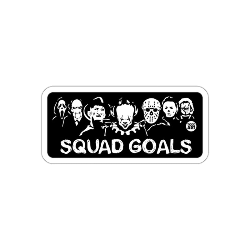Load image into Gallery viewer, Squad Goals' Horror Movie Characters Sticker
