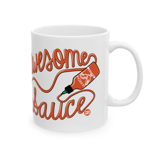 Awesome Sauce Mug, Siracha Sauce Mug, Siracha Lover Mug Gift