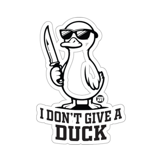 Duck Sunglasses Knife I Don't Give A Duck Humorous 