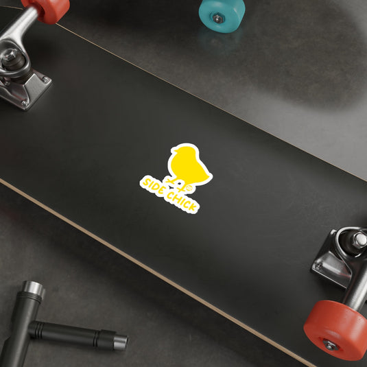 Side Chick Cute Cartoon Skateboard Deck Design