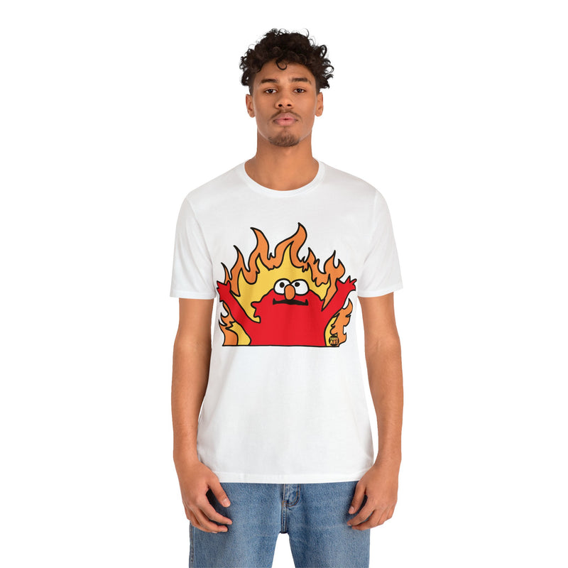 Load image into Gallery viewer, Hellmo Elmo Tshirt, Elmo Shirt Funny, Retro Tees, Elmo T-shirt Adult
