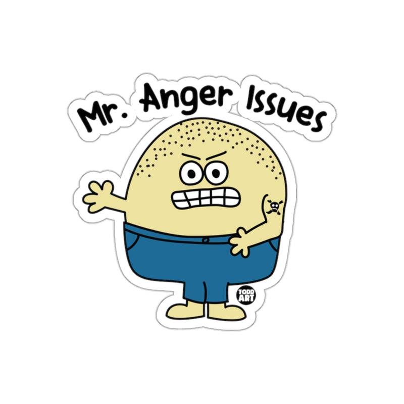 Load image into Gallery viewer, Mr. Anger Issues Sticker for Creative Fun
