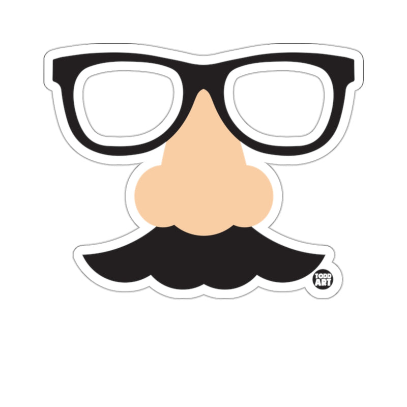 Load image into Gallery viewer, Novelty Glasses Nose Mustache Funny Disguise TODD ART 
