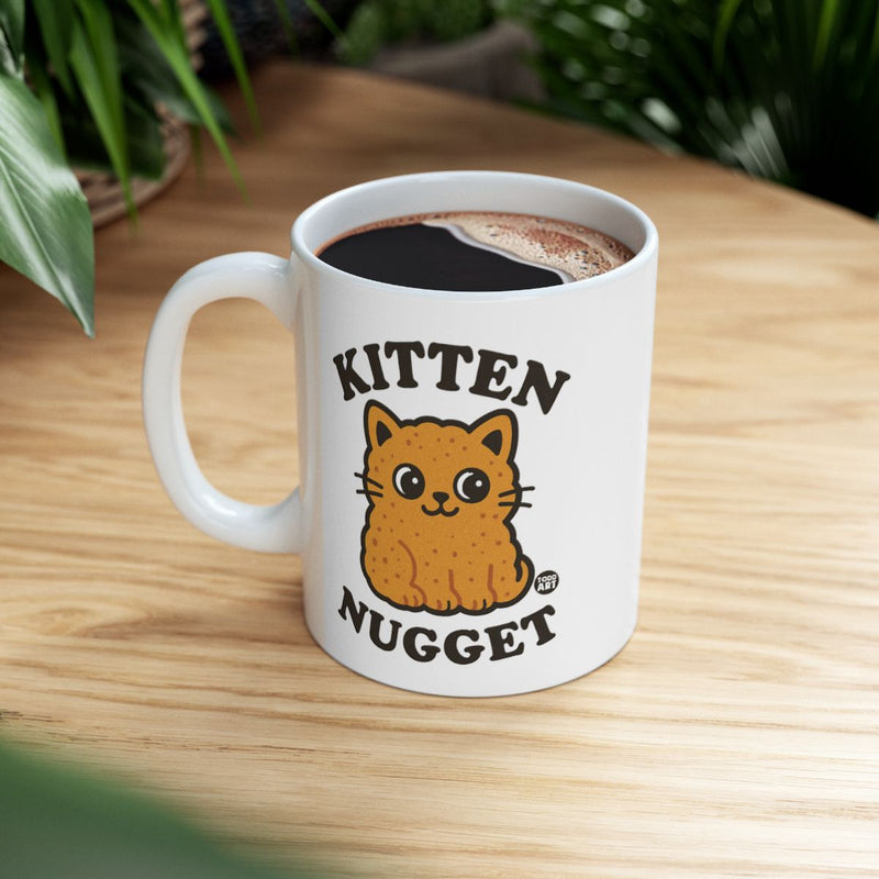 Load image into Gallery viewer, Cute Kitten Nugget Design Coffee Mug for Cat Lovers
