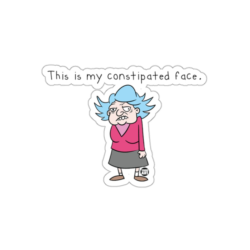 Load image into Gallery viewer, This Is My Constipated Face Funny Sticker

