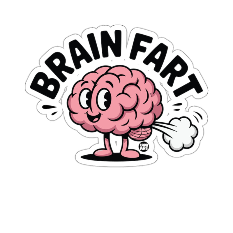 Load image into Gallery viewer, Funny Cartoon Brain Fart Design Humorous Mind Moment 
