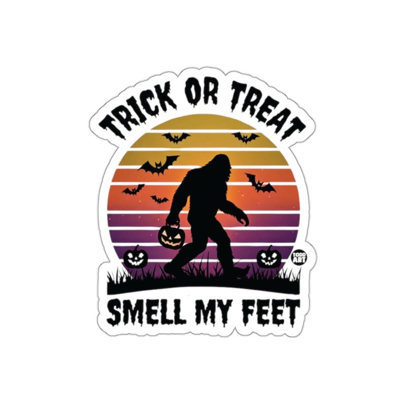 Load image into Gallery viewer, Trick or Treat Smell My Feet Sticker Halloween Decor
