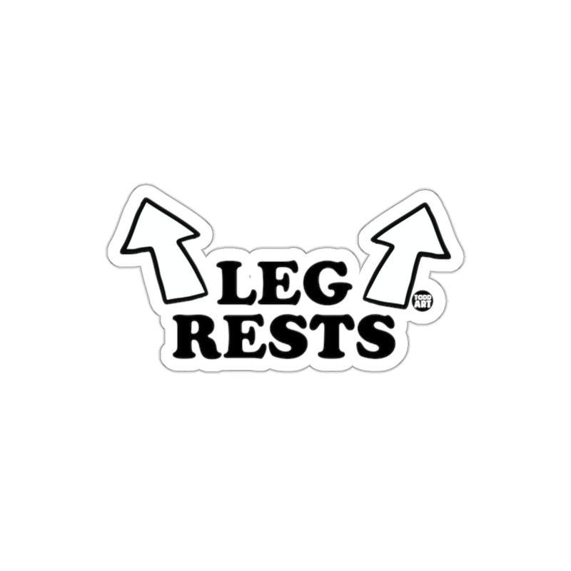 Load image into Gallery viewer, Funny Leg Rests Sticker with Arrows Design
