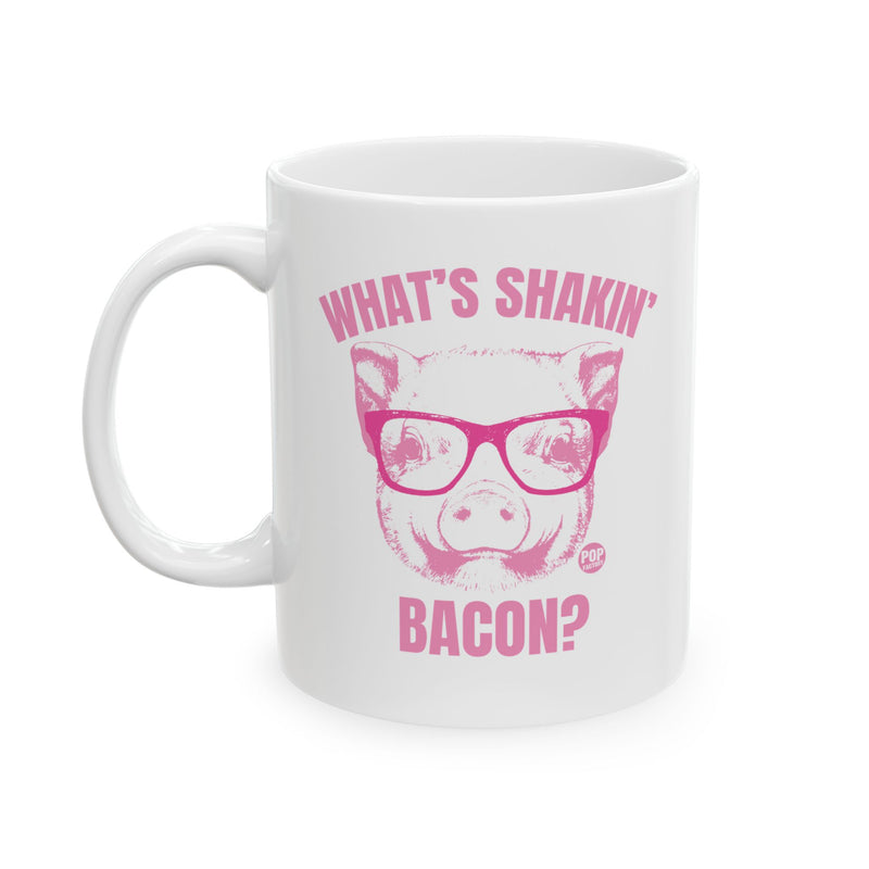 Load image into Gallery viewer, What&#39;s Shakin Bacon Pig Mug
