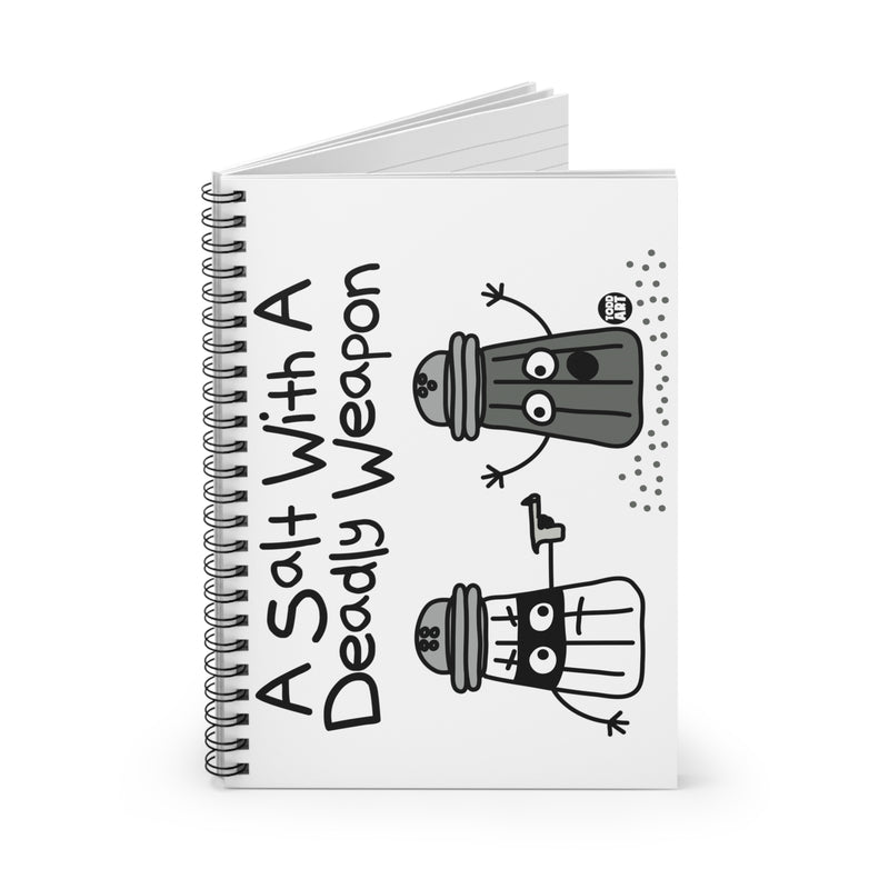 Load image into Gallery viewer, A Salt Deadly Weapon Notebook Spiral Notebook - Ruled Line
