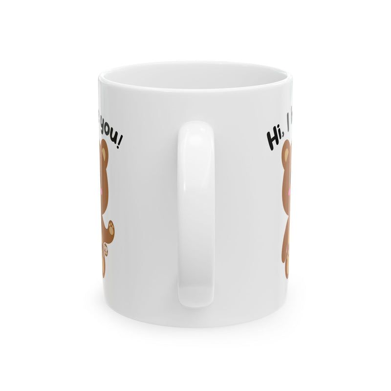 Load image into Gallery viewer, Hi I Hate You Bear Mug
