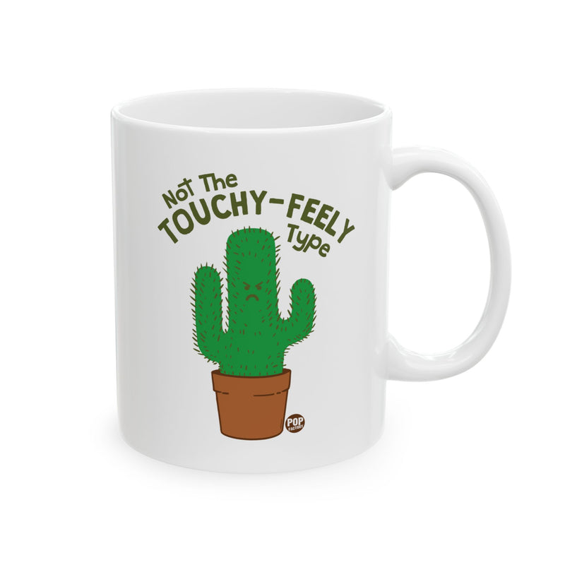 Load image into Gallery viewer, Not Touchy Feely Type Cactus Mug
