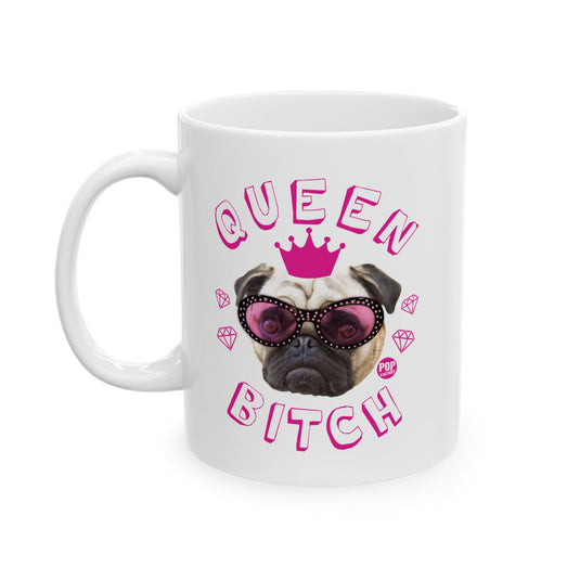 Queen Bitch Pug Mug