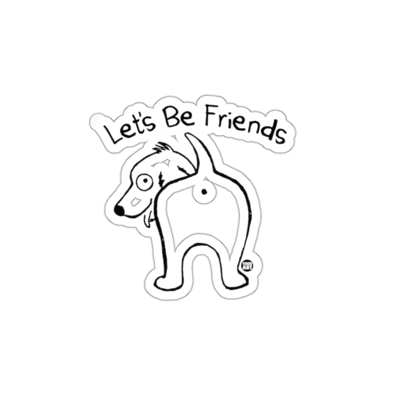 Load image into Gallery viewer, Let's Be Friends Cute Animal Sticker for Fun Surprises
