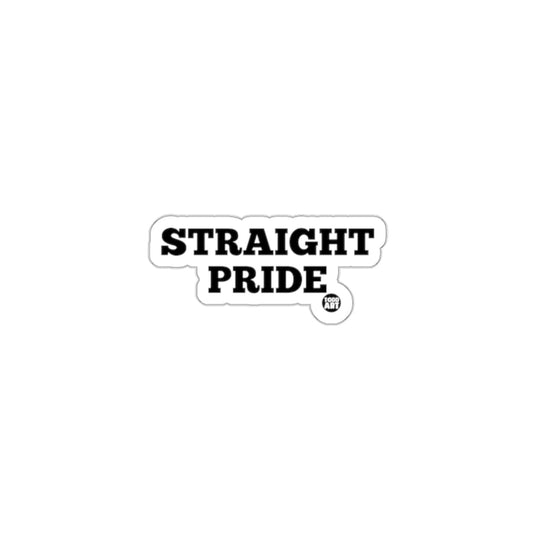 Bold Straight Pride Sticker for Your Personal Style