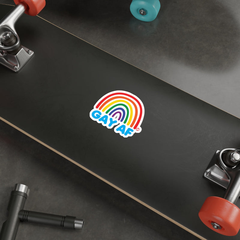 Load image into Gallery viewer, Vibrant Colorful Pride Rainbow GAY AF Expression 
