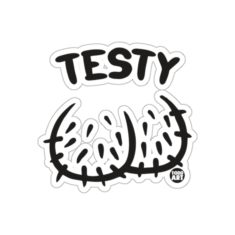 Load image into Gallery viewer, Testy Todd Art Sticker Fun and Unique Design Sticker
