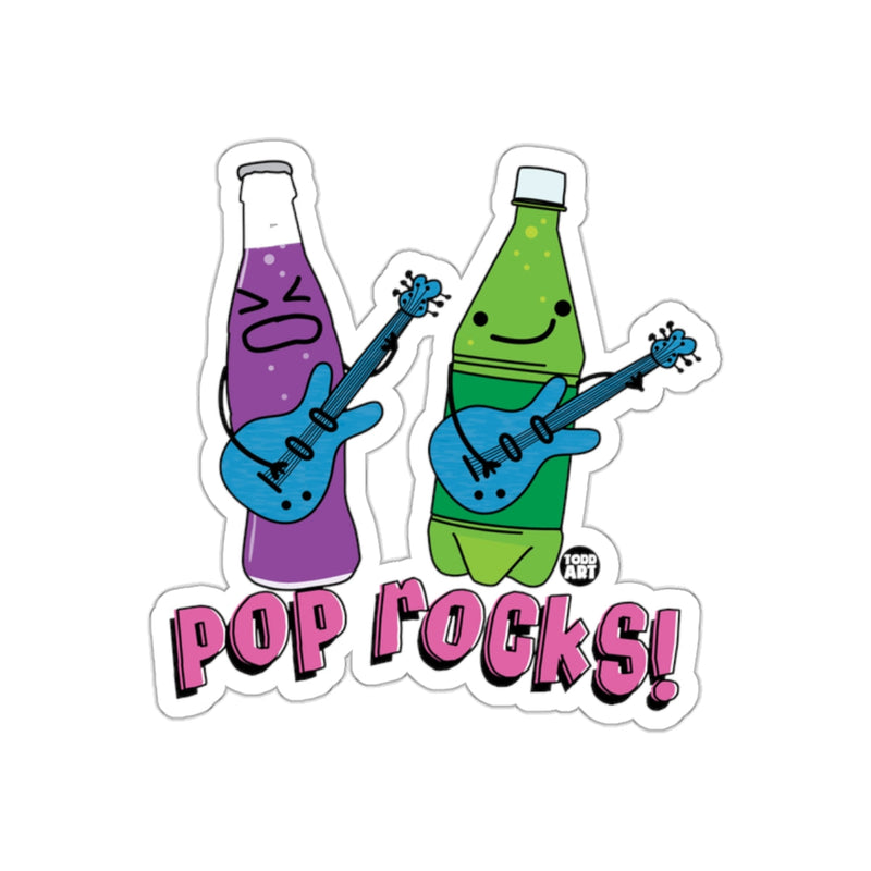 Load image into Gallery viewer, Pop Rocks Soda Bottles with Guitars Sticker Design
