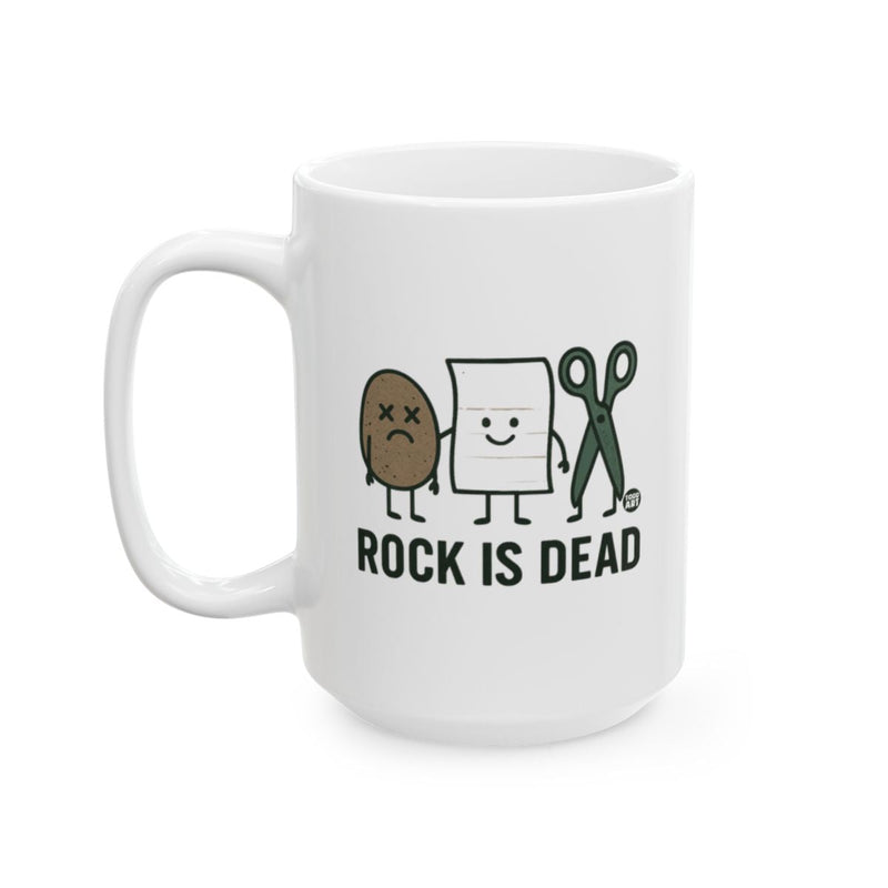 Load image into Gallery viewer, Rock Is Dead Funny Coffee Mug Fun Gift Idea
