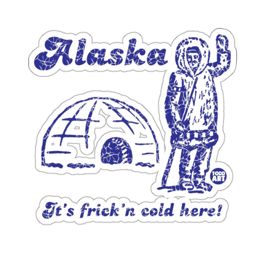 Alaska Igloo It's Frick'n Cold Here 