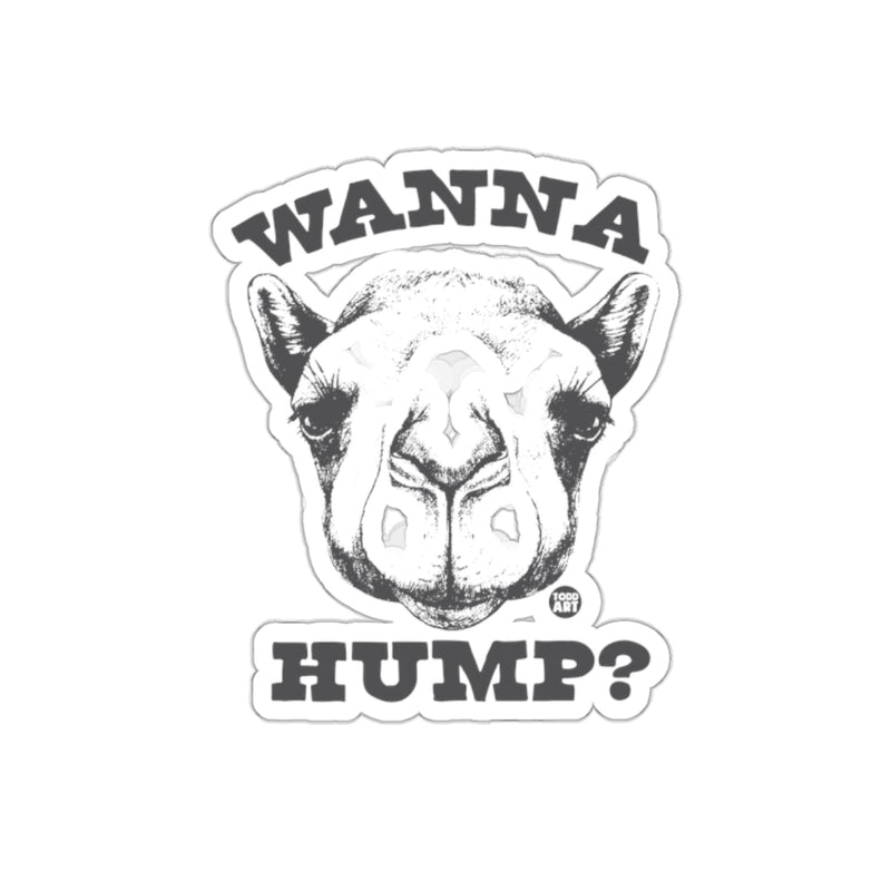 Load image into Gallery viewer, Wanna Hump Funny Camel Sticker product
