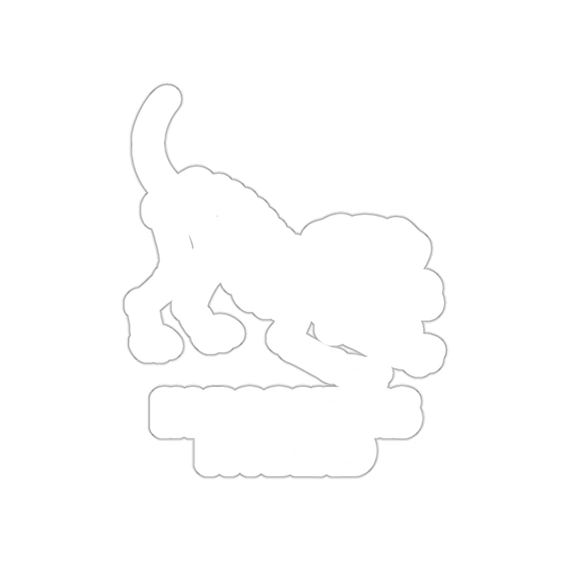 Load image into Gallery viewer, In Dog Years I'm Dead Skeleton Dog Art Design sticker

