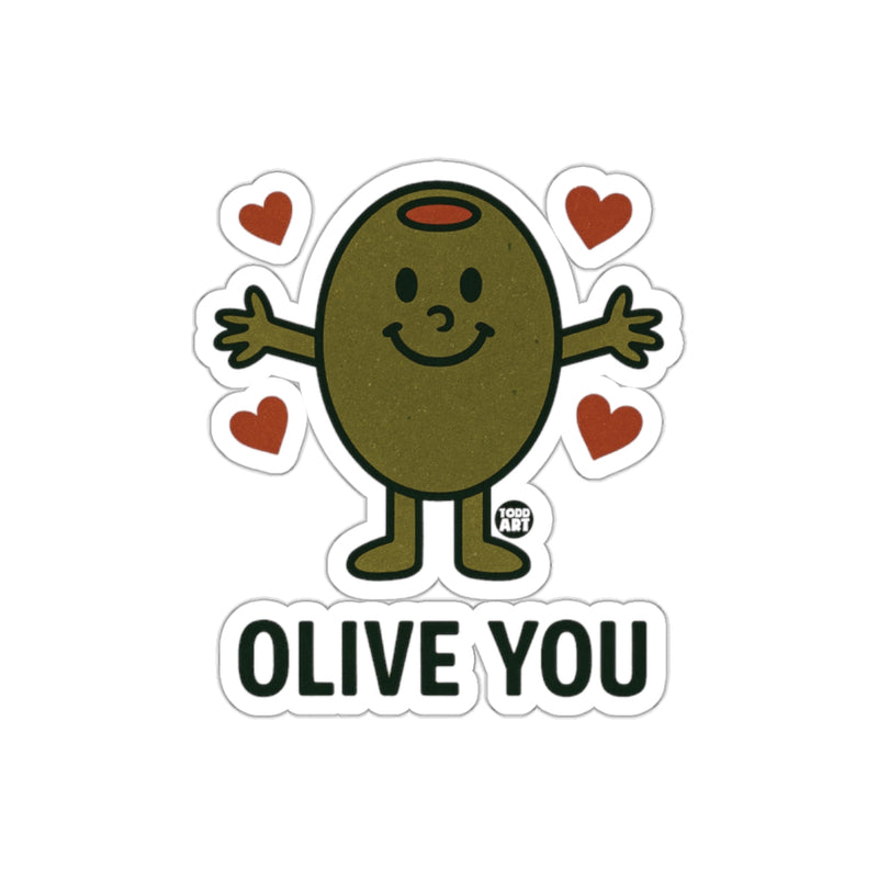 Load image into Gallery viewer, Olive You Cute Cartoon Character Sticker
