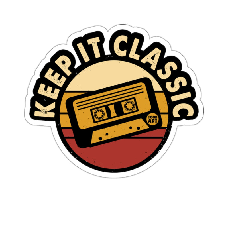 Load image into Gallery viewer, KEEP IT CLASSIC Vintage Audio Cassette Music 
